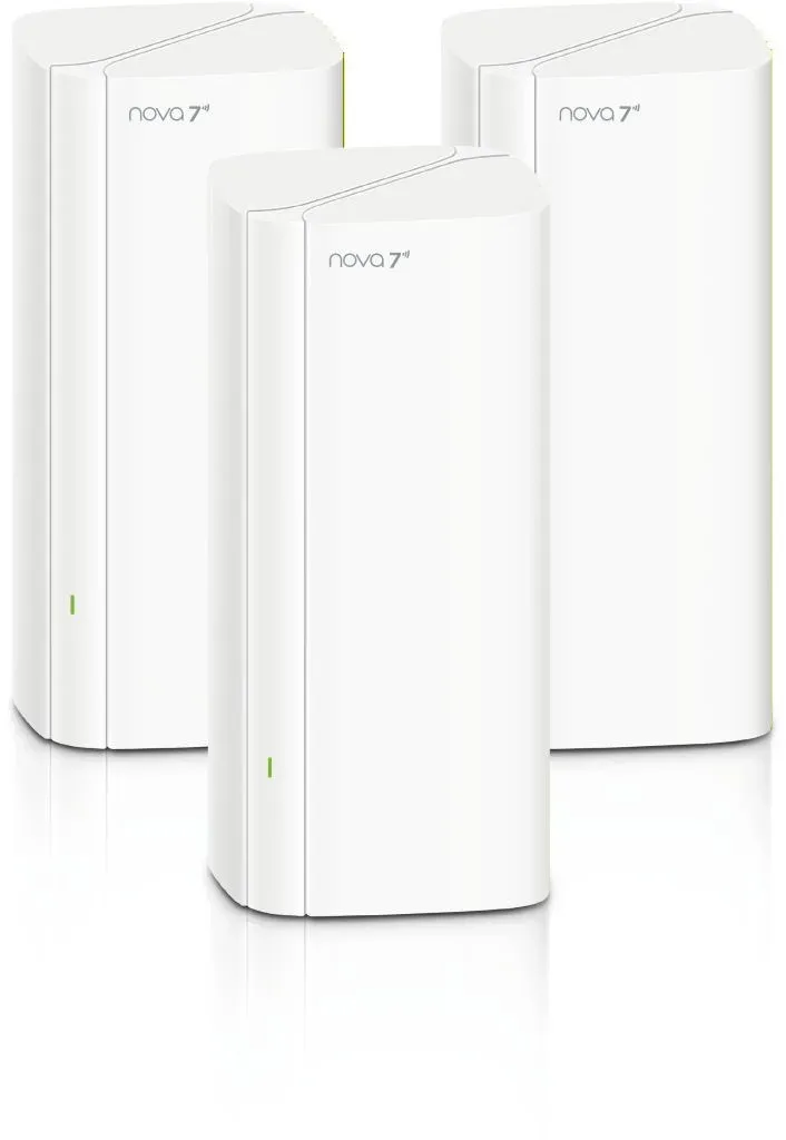 Tenda Nova EE3 Pro (3-pack) WiFi 7 BE3600 Mesh Gigabit system, router, 9x GLAN/GWAN, VPN, CZ app
