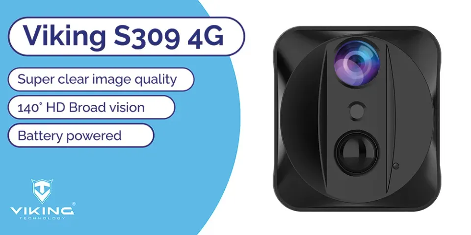 Minikamera Viking S309 4G/1080P/noční vidění/pohybový senzor/2500mAh/mobilní aplikace