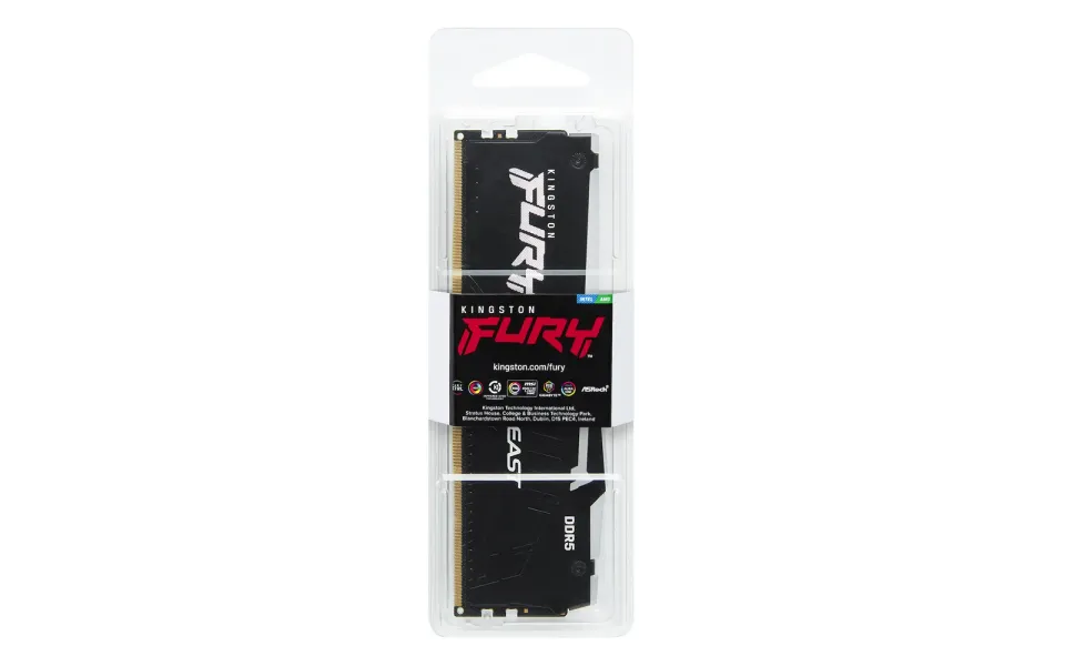 KINGSTON 32GB DDR5 5200MHz CL40 Fury Beast LED