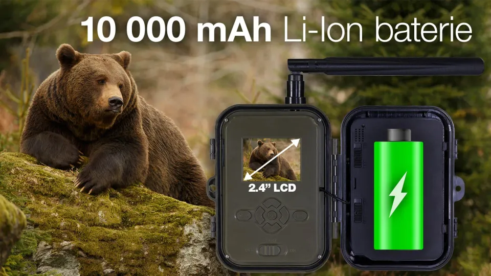 EVOLVEO StrongVision PRO 4G, fotopast/bezpečnostní kamera