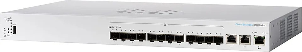Cisco switch CBS350-12XS-EU (12xSFP+,2x10GbE/SFP+ combo)