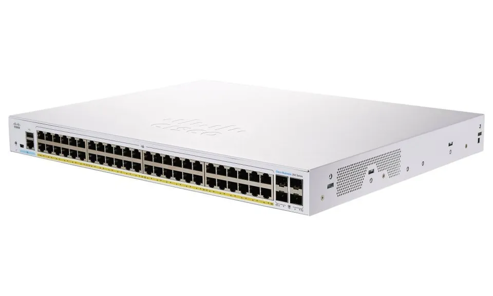 Cisco CBS250-48P-4G (48xGbE,4xSFP,48xPoE+,370W)