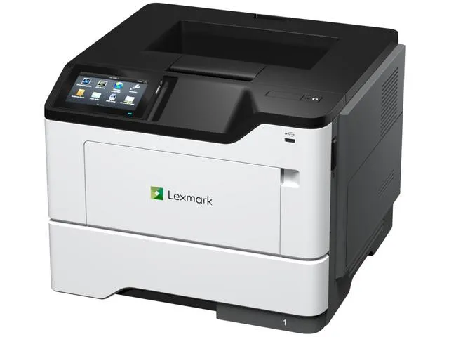 Lexmark MS632dwe – černobílá laserová tiskárna A4, 47 str./min, duplex, Wi-Fi, Gigabit Ethernet, dotykový displej 4,3"