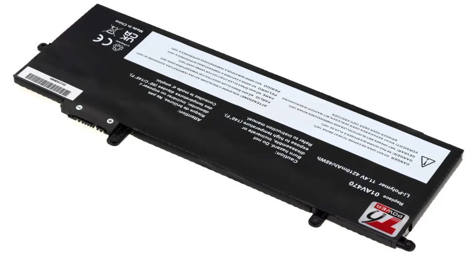 Baterie T6 Power pro Lenovo ThinkPad X280, ThinkPad A285, 4210mAh, 48Wh, 6cell, Li-Pol