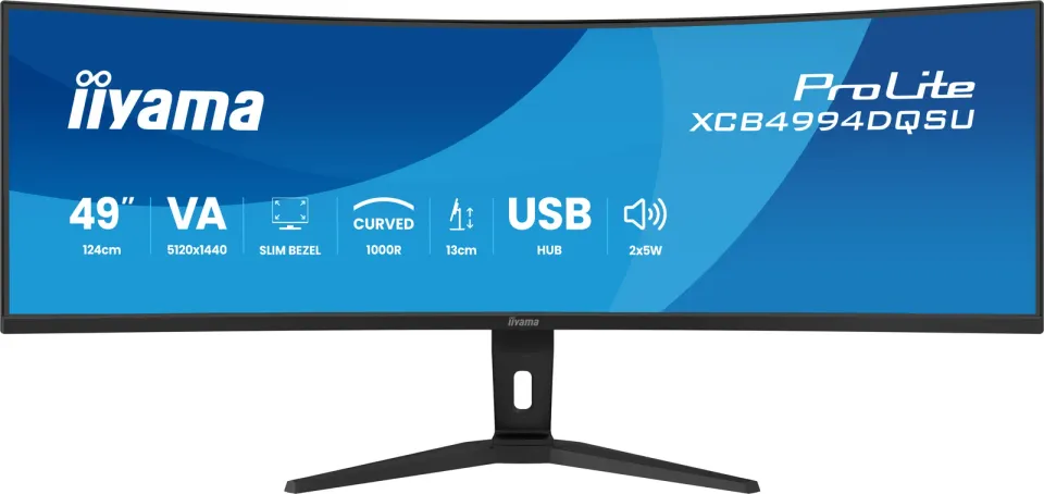49" iiyama XCB4994DQSU-B1:VA,DQHD,HAS