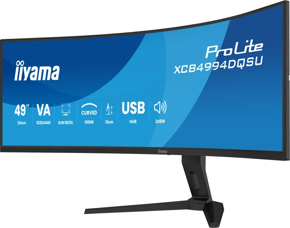 49" iiyama XCB4994DQSU-B1:VA,DQHD,HAS