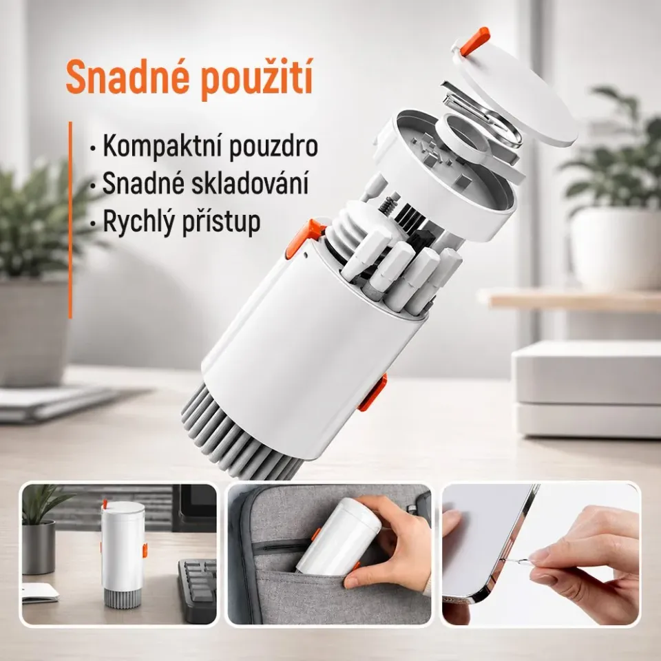 COLORWAY čistící sada 20v1 pro elektroniku včetně pouzdra