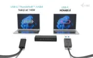 I-tec Universal 6x 4K Display Docking Station, Power Delivery 140W
