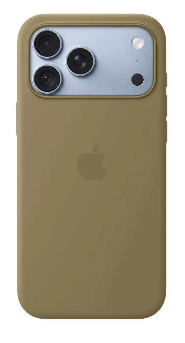 iPhone 18 Pro Max Silicone Case with MS - Olive