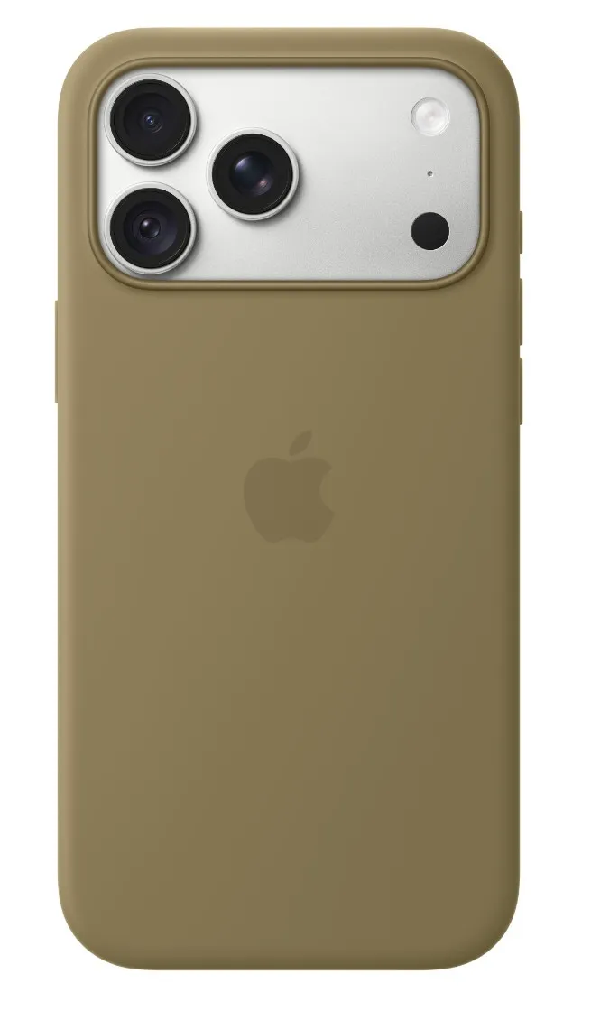 iPhone 18 Pro Max Silicone Case with MS - Olive