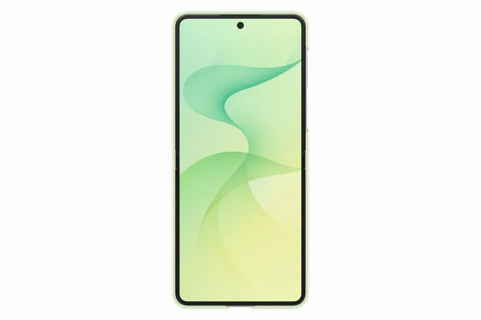 Samsung Silikonový magnetický kryt s držákem na prst pro Galaxy Z Flip8, Mint