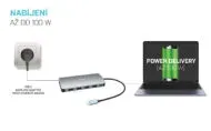 i-tec USB-C Metal Nano 3x Display Docking Station (2x DP, 1x HDMI) + Power Deliv