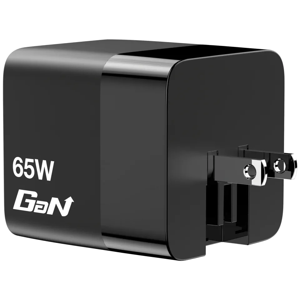 VERBATIM GaN Nabíječka do sítě, S kabelem, USB-C, USB-A, černá