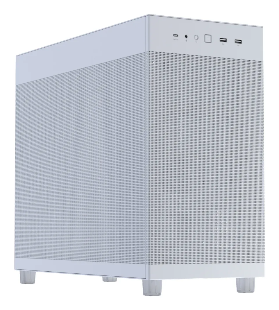 ASUS case PRIME AP303 MESH WHITE, ATX, 1x120mm, bílá