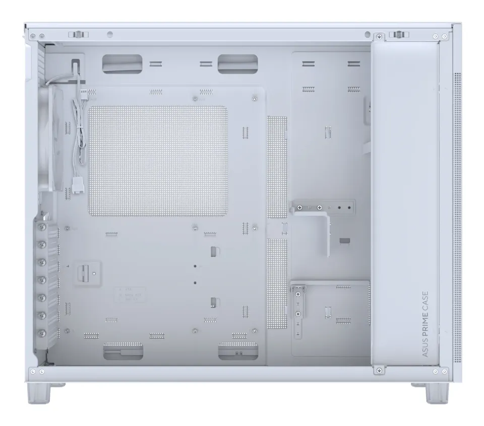 ASUS case PRIME AP303 MESH WHITE, ATX, 1x120mm, bílá