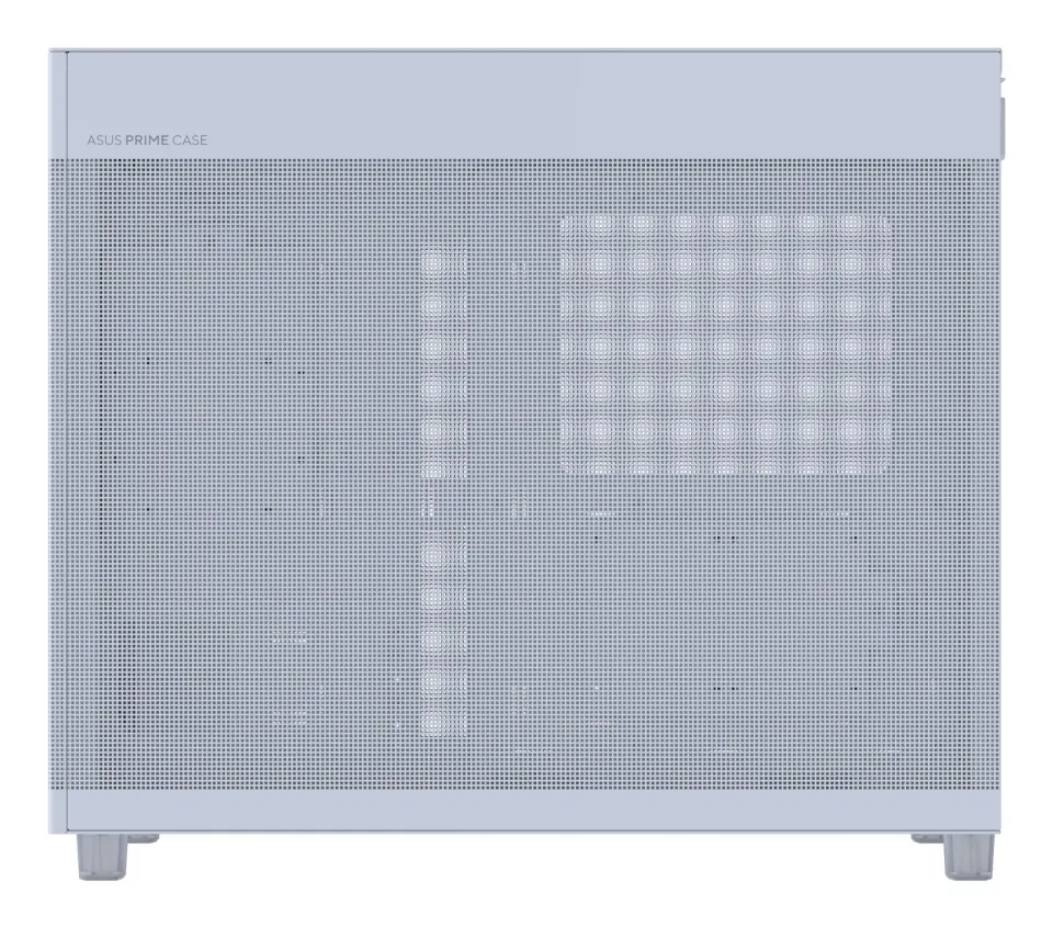 ASUS case PRIME AP303 MESH WHITE, ATX, 1x120mm, bílá