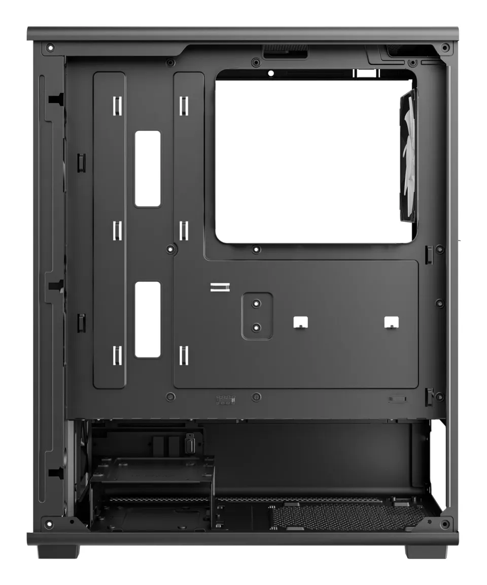 DEEPCOOL Case CG550 4F, ATX, Průhledná bočnice, 4x120mm ARGB, černá