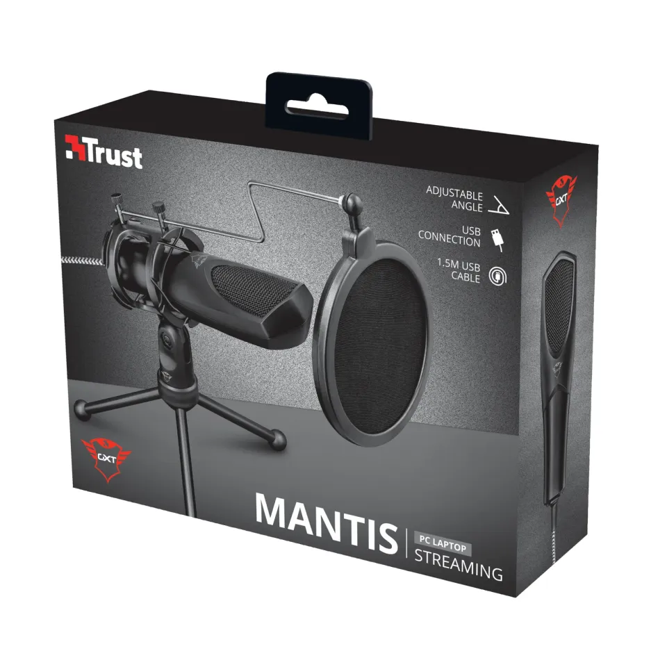 TRUST mikrofon GXT 232 Mantis Streaming Microphone