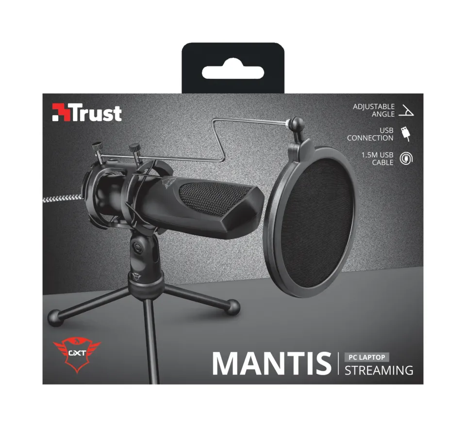 TRUST mikrofon GXT 232 Mantis Streaming Microphone