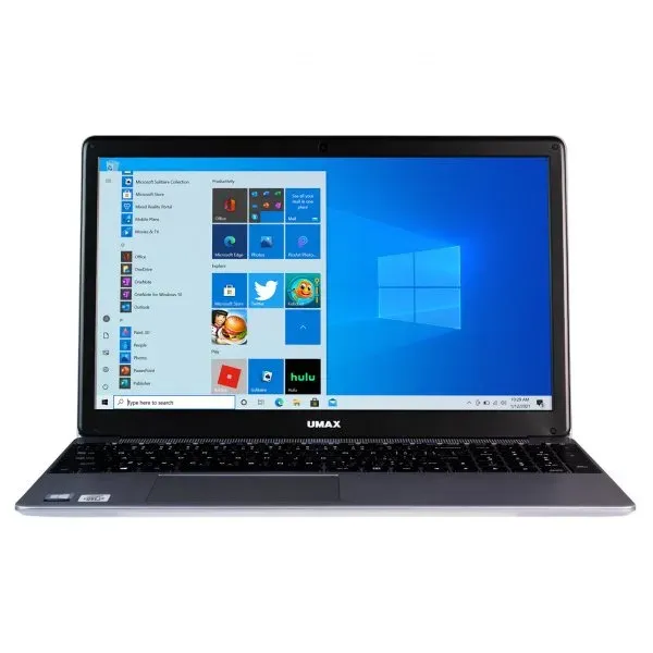 UMAX notebook VisionBook 15WU-i3/ 15,6" IPS/ 1920x1080/ i3-10110U/ 4GB/ 128GB SSD/ HDMI/ 2x USB 3.0/ USB-C/ W10 Home S