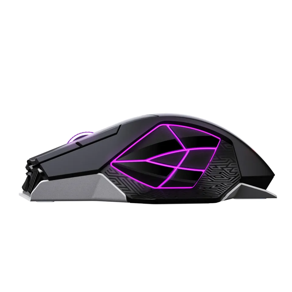 ASUS myš ROG Spatha X 65K, Bezdrátová, až 65 000 DPI, ARGB, černá