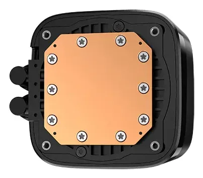 DEEPCOOL vodní chladič LD240 / 2x120 mm PWM ARGB fan / display / černý