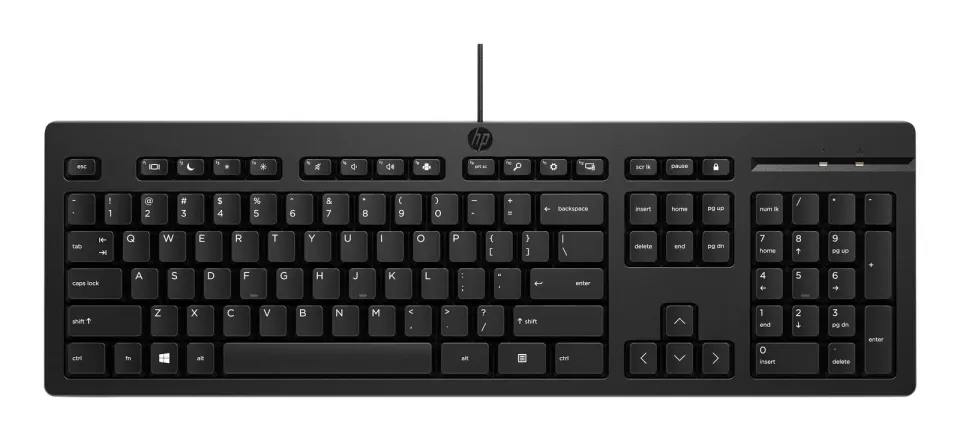 HP 125 G2 Wired USB Keyboard - ruská