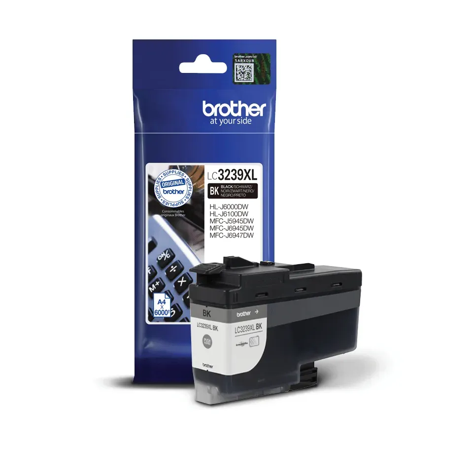 Brother LC-3239XLBK (inkoust black,6000 str.@ 5% draft)