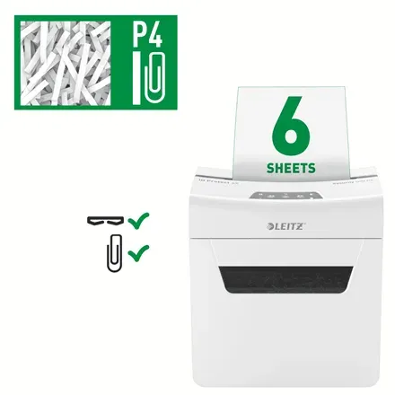 LEITZ Skartovač IQ Protect Premium 6X P4