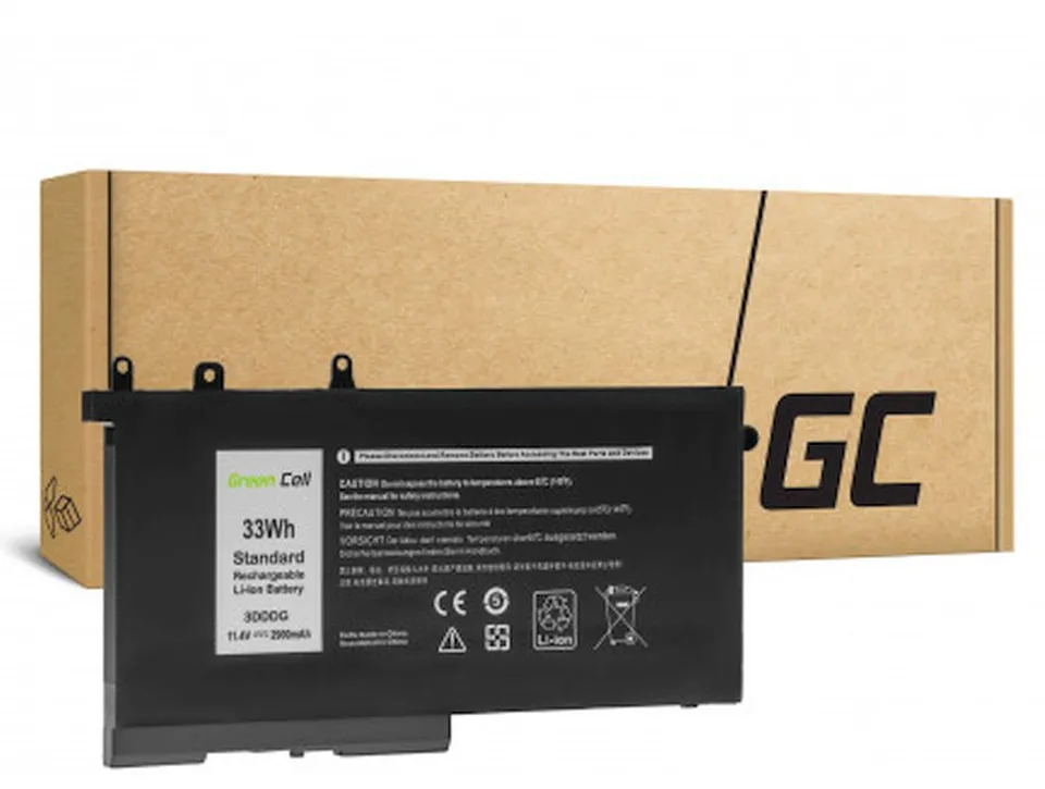 Green Cell 3DDDG 93FTF Battery for Dell Latitude 5280 5290 5480 5490 5495 5580 5