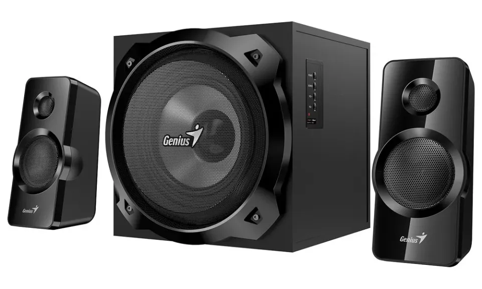 Genius SW-2.1 1850BT, Reproduktory, 2.1, 50W, Bluetooth, RCA, dálkové ovládání,