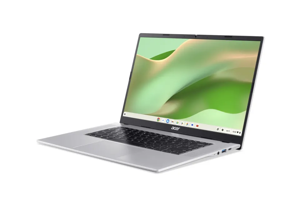 Acer Chromebook 315/CB315-8H-862K/MTK-8189GV/AZ/15,6"/FHD/8GB/128GB/Mali G57/Chrome/Silver/2R