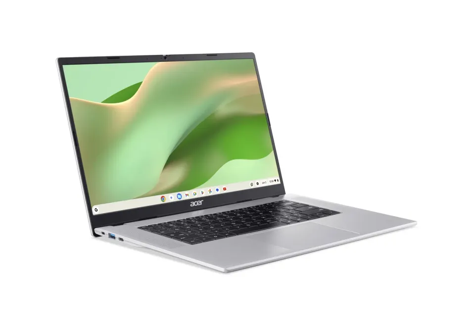 Acer Chromebook 315/CB315-8H-862K/MTK-8189GV/AZ/15,6"/FHD/8GB/128GB/Mali G57/Chrome/Silver/2R