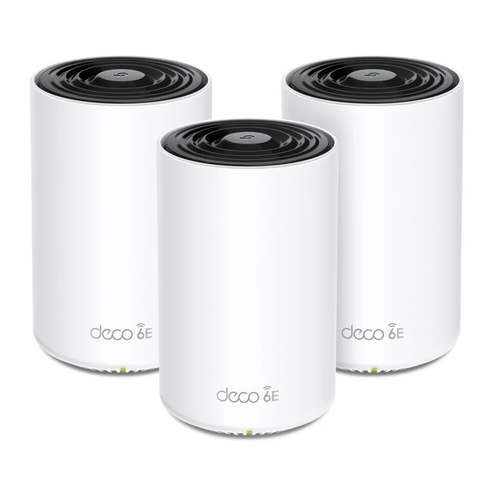 TP-Link Deco XE75 Pro(3-pack) - Multi-Gig 2,5 Gbps AXE5400 třípásmový Meshový Wi