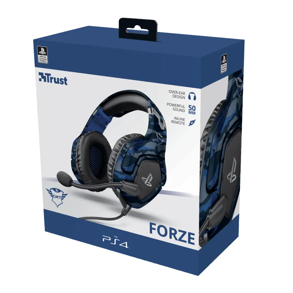 TRUST GXT 488 FORZE-B PS4 HEADSET BLUE