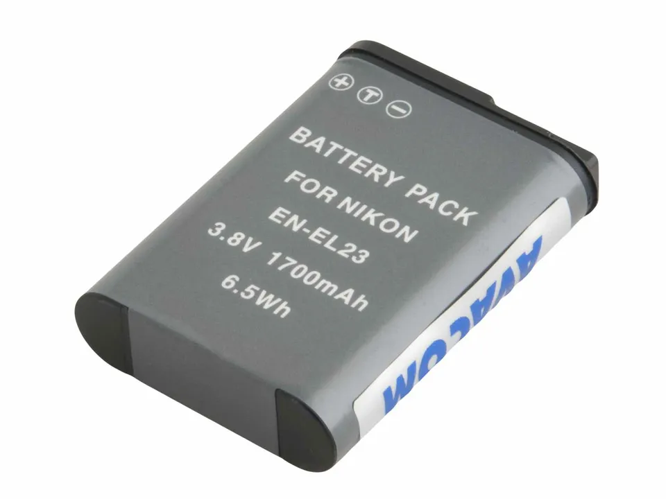 AVACOM Náhradní baterie Nikon EN-EL23 Li-Ion 3.8V 1700mAh 6.4Wh