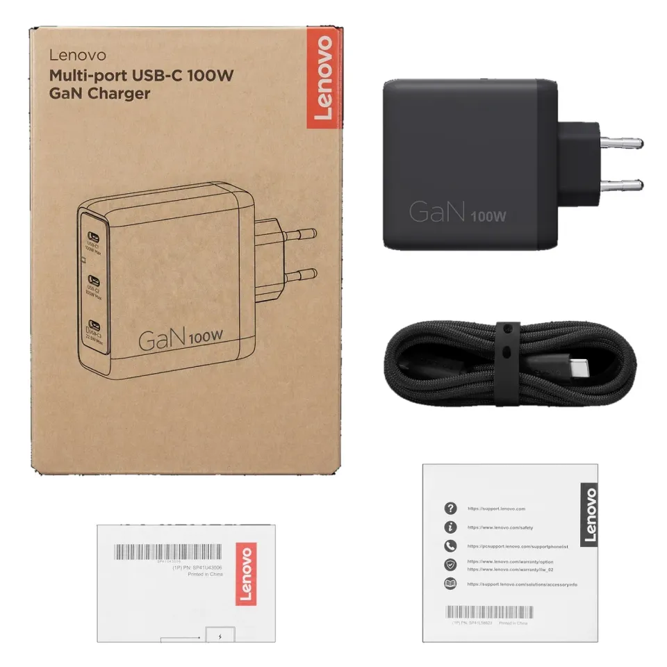 Lenovo Multi-port USB-C 100W GaN Charger