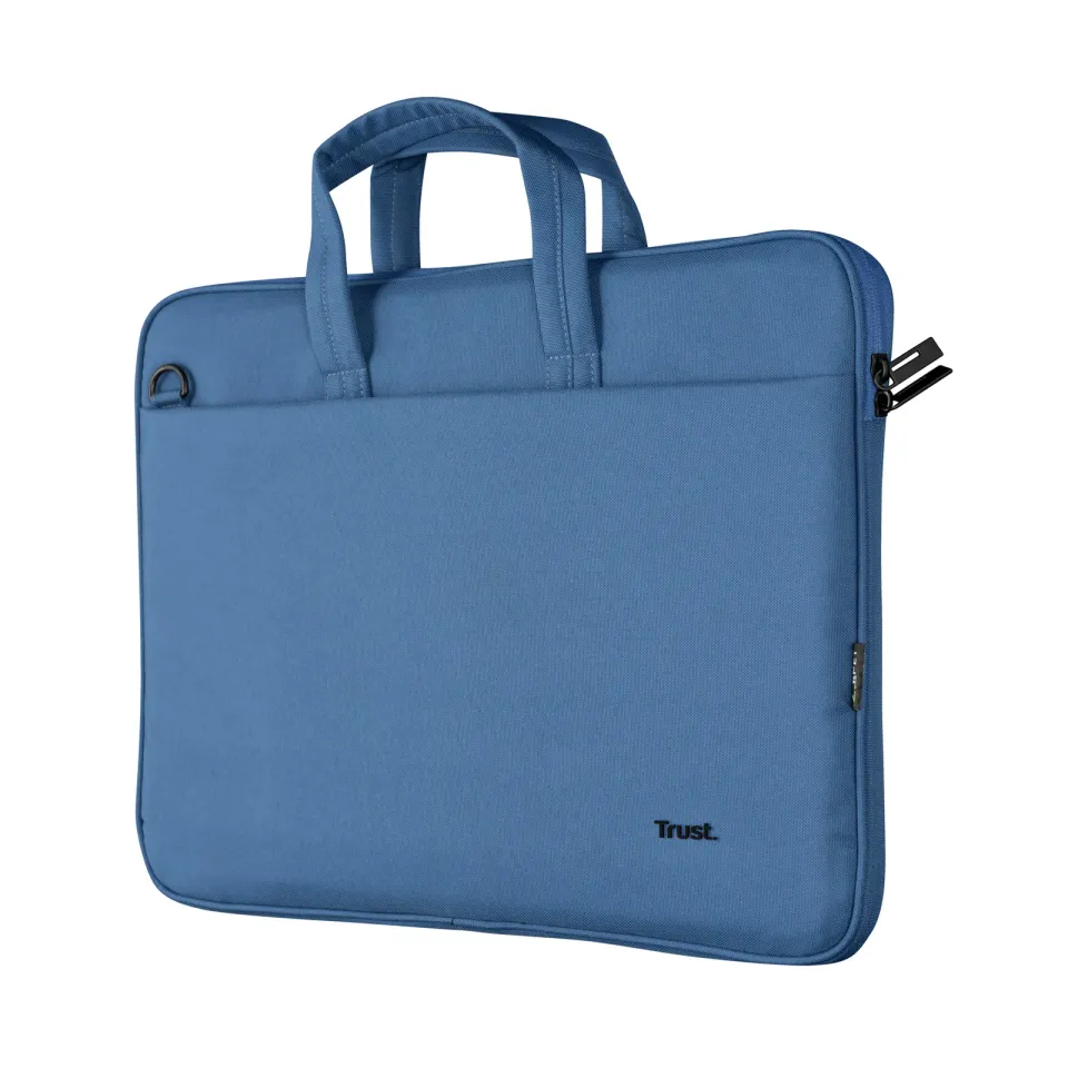 TRUST Pouzdro na notebook 16" Bologna Slim Laptop Bag Eco, modrá