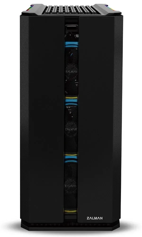 Zalman skříň X3 BLACK / Middle tower / ATX / USB 3.0 / USB 2.0 / průhledná bočnice