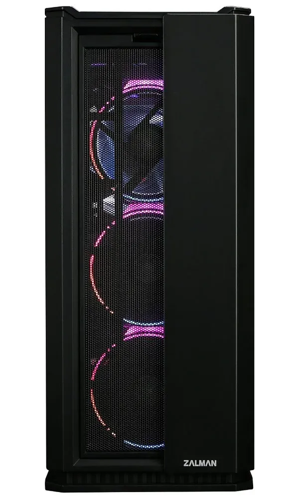 Zalman skříň X3 BLACK / Middle tower / ATX / USB 3.0 / USB 2.0 / průhledná bočnice