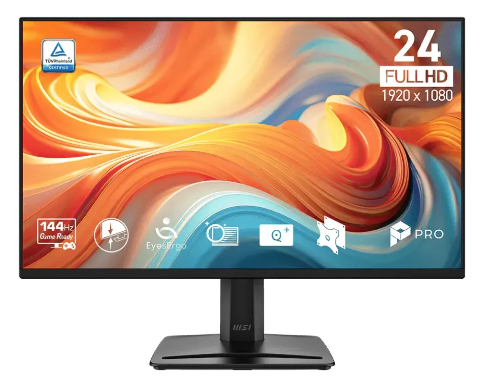 MSI Pro/MP245 E14VL/23,8"/VA/FHD/144Hz/1ms/Černá/3R