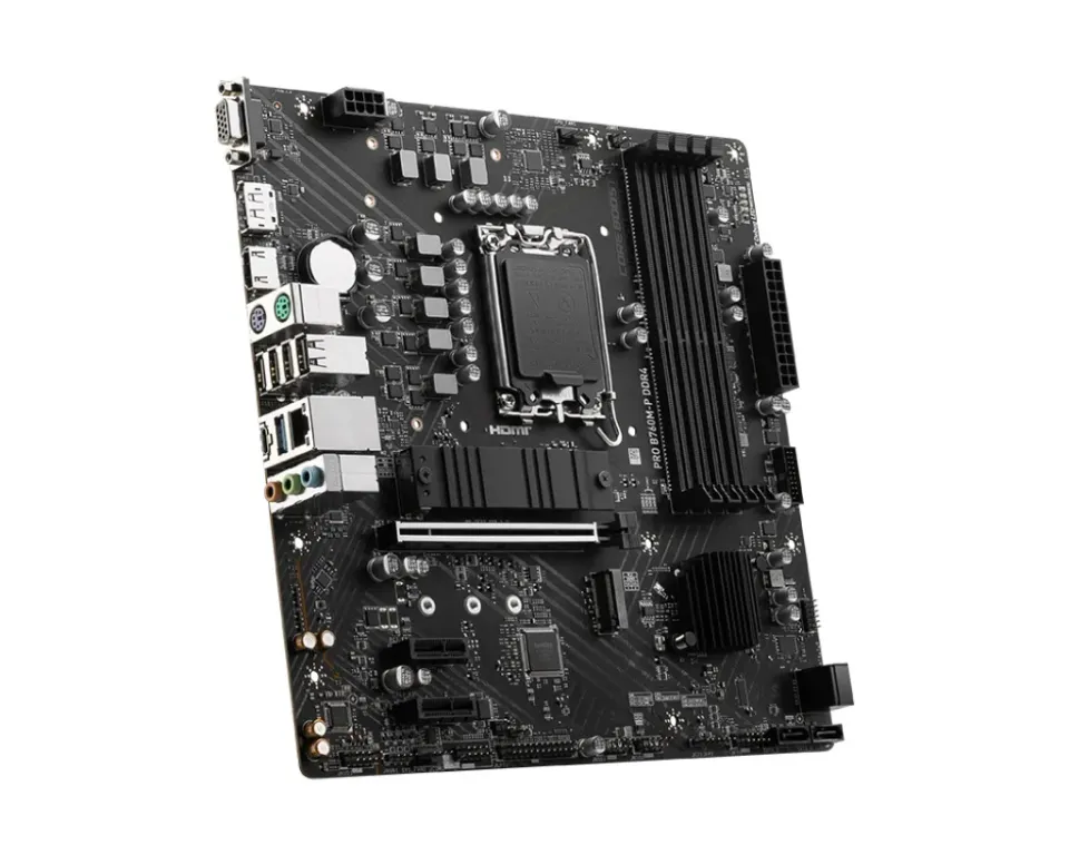 MSI PRO B760M-P DDR4, 1700, Intel B760, 4xDDR4, mATX