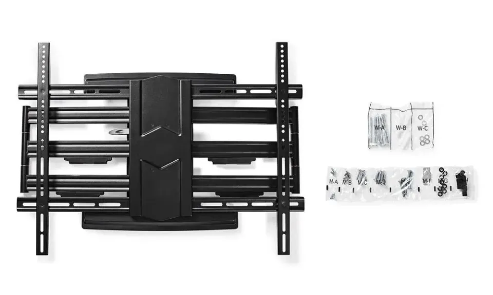Nedis TVWM6570BK - Full Motion Nástěnný Držák TV | 43-100" | Max 70 kg | Naklápě