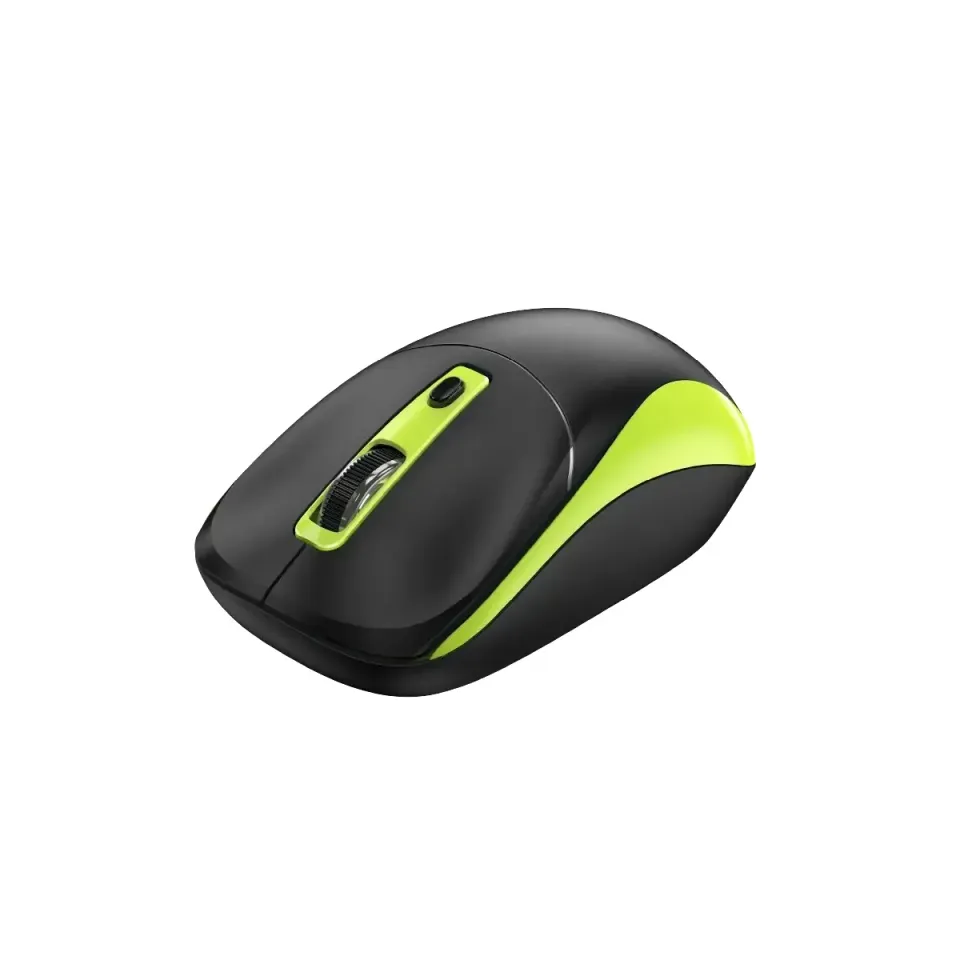 GENIUS myš NX-7123/ 1200 dpi/ bezdrátová/ Copilot/ černo-zelená