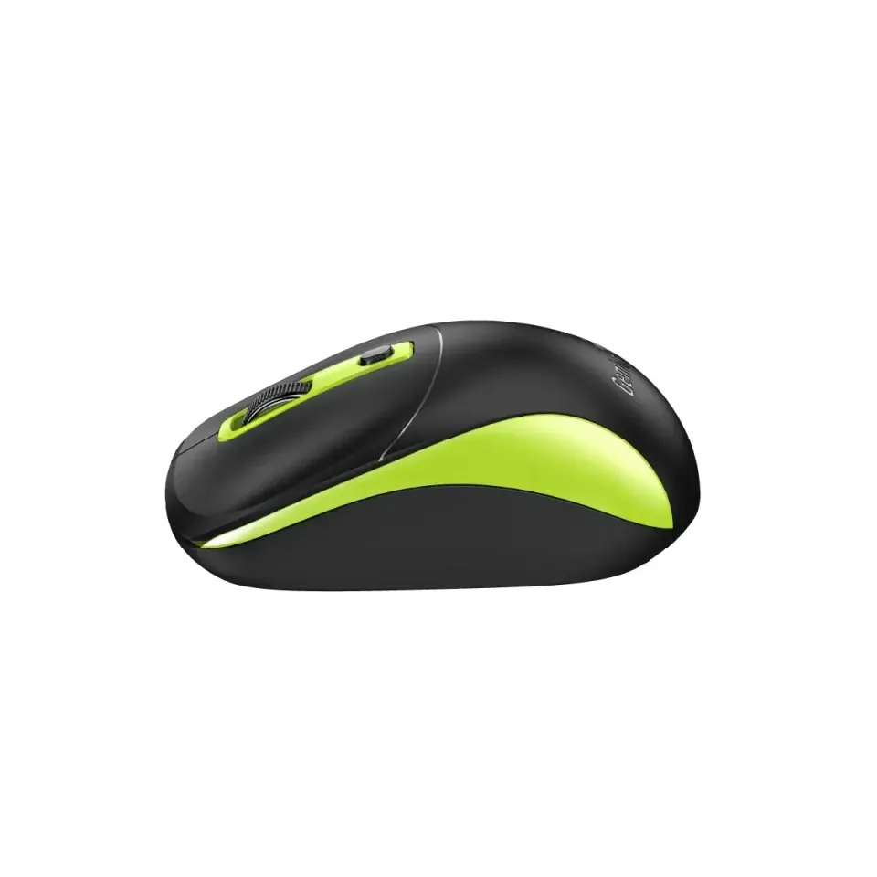 GENIUS myš NX-7123/ 1200 dpi/ bezdrátová/ Copilot/ černo-zelená