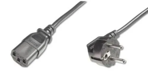 Kabel síťový 220V/230V, 3.0m - VDE (230V CEE 7/7 na IEC C13)