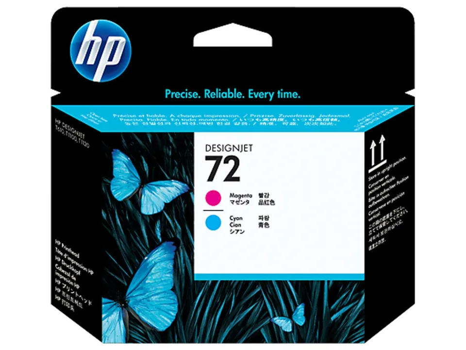 HP C9383A náplň č.72 Cyan + Magenta (pro DJ T1100)