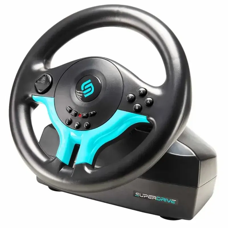 SUPERDRIVE Sada volantu a pedálů SV250 SP Edition/ Switch 1+2/ Modrý