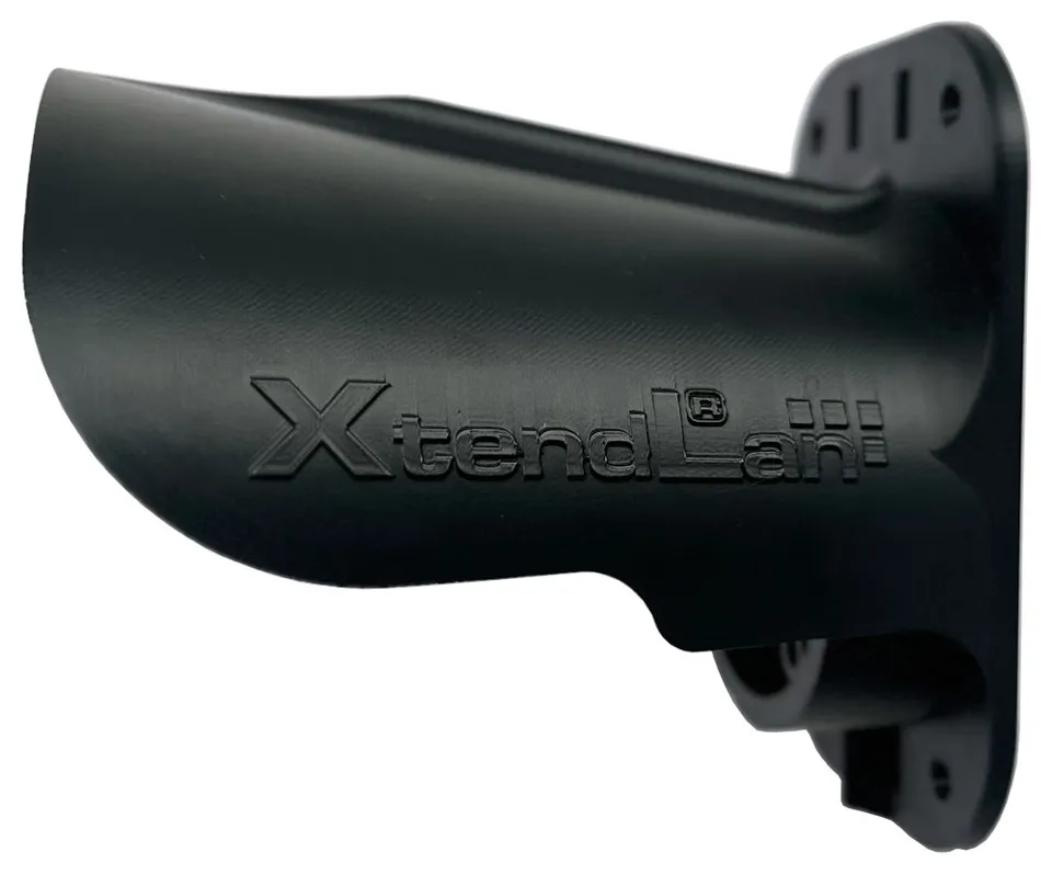 XtendLan Držák s krytem pro kameru UniFi G5 Turret Ultra a UniFi G6 Turret, plast odolný UV záření, venk. použití, černý