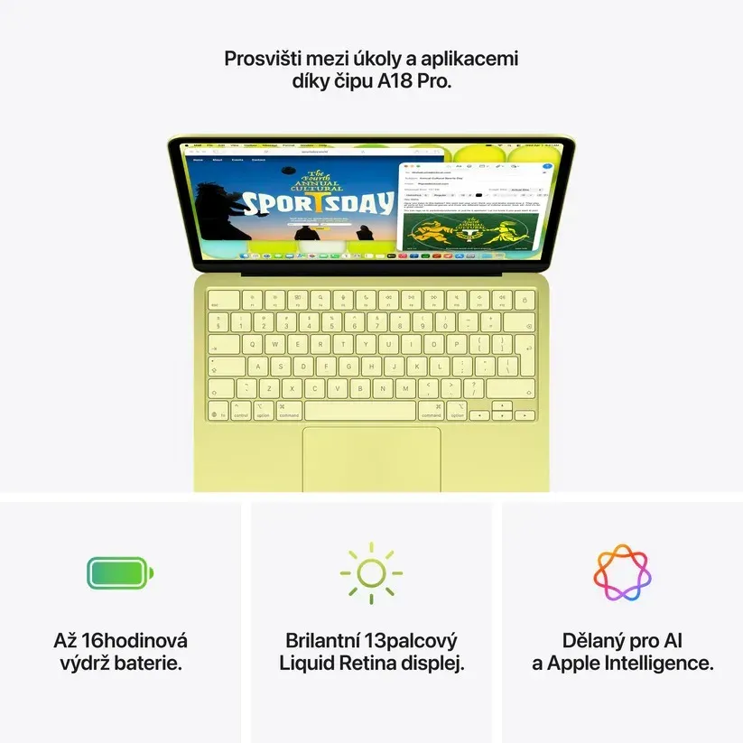 MacBook Neo 13" A18P 6C CPU/5C GPU/8G/256/CZ/CIT